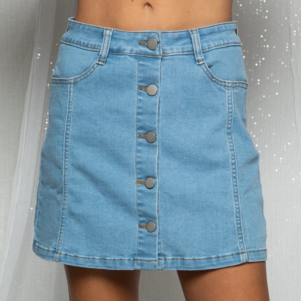 Denim Skirt